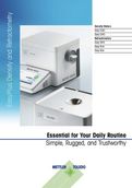 Simple, Rugged And Trustworthy Refractometers