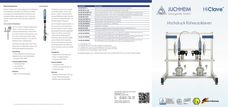 For convenient filling, draining and cleaning, simply lower the pressure reactor and heater