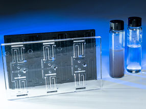 Microlab on a chip: Water please, but clean
