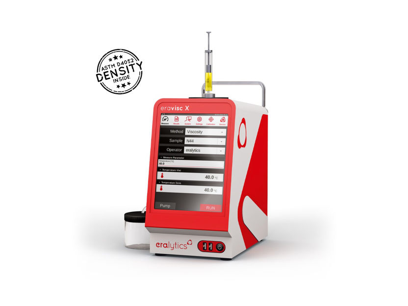 ERAVISC X - 2 in 1: Viscosity & density with lab-precision