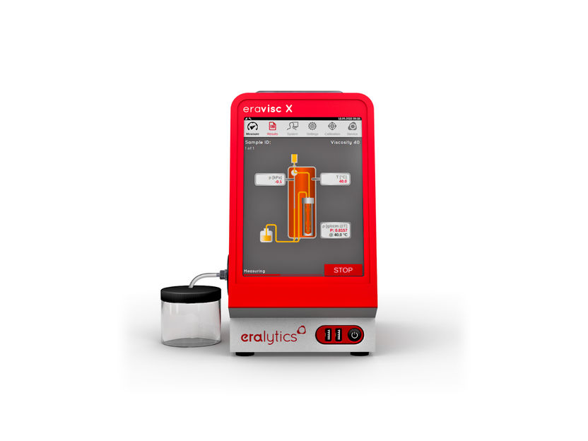 ERAVISC X - 2 in 1: Viscosity & density with lab-precision
