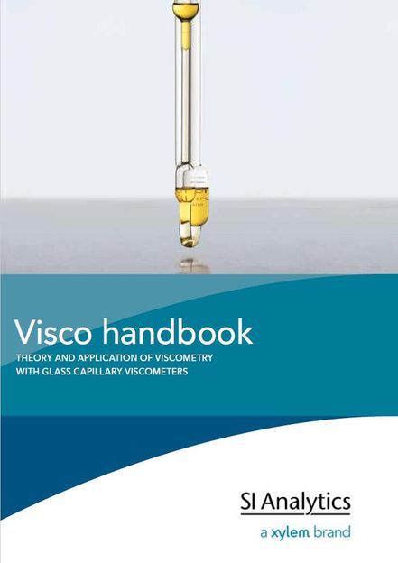 Visco Handbook:Basics and Application of Viscometry Using Glass Capillary Viscometers -