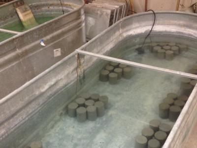 A recipe for concrete that can withstand road salt deterioration