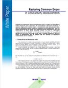 Reducing Errors in Conductivity Measurements