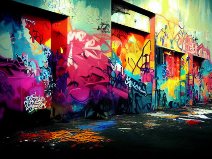 Graffiti spray paints pollute soils with microplastics