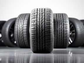 Molecular motion in tire rubber