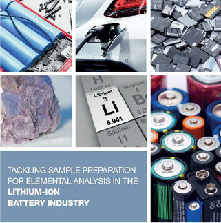 Tackling Sample Preparation for Elemental Analysis in the Lithium-Ion Battery Industry