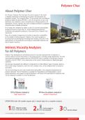 A versatile and automated concept for measuring intrinsic viscosity in a wide range of polymers