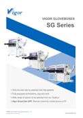 Vigor SG line of glovebox systems <1ppm O<sub>2</sub> and H<sub>2</sub>O, unrivalled leakage rate of 0.001Vol%/h