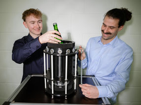 Refrigerator cools by flexing artificial muscles
