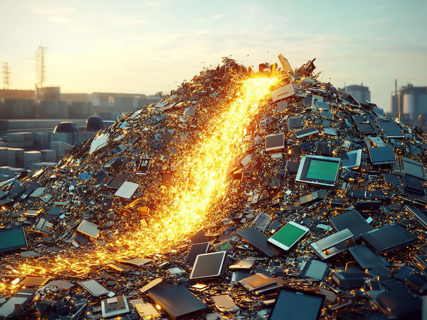 New method turns e-waste to gold - Electronics waste is a literal gold mine