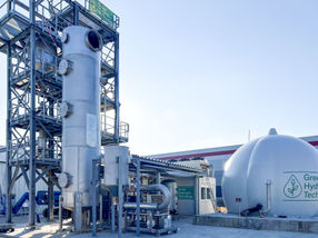 Environmentally friendly hydrogen from the circular economy