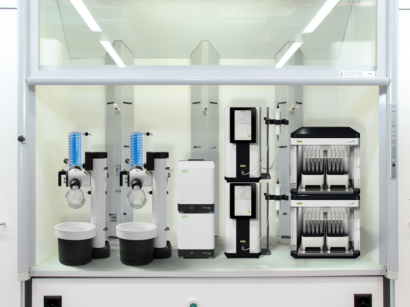 Perfect Duo: Rotary Evaporator & Chromatography System for Efficient Purification