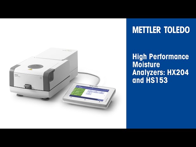 Measure moisture content in real time - with this moisture analyser your QA gains valuable time