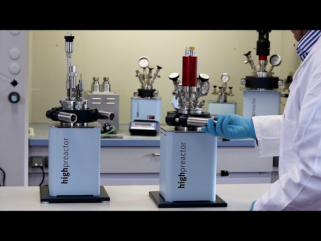 Individually configured pressure reactors offer easy handling, flexibility and functionality