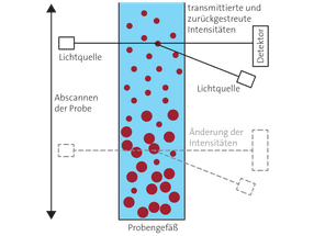 Measurement principle of the MultiScan MS 20