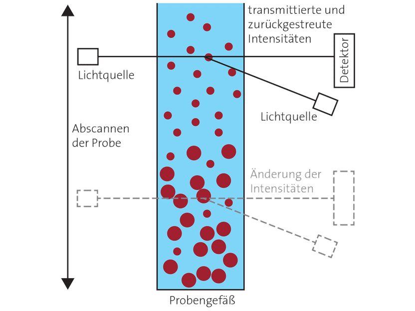 Measurement principle of the MultiScan MS 20