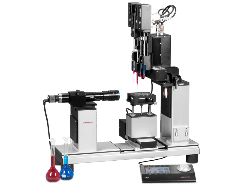 The OCA 200 is an optical contour analysis and contact ...