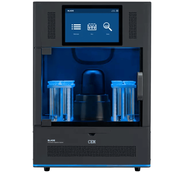 new Microwave Digestion System
BLADE