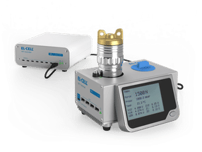 PAT-Tester-x-8 with connected PAT-Terminal-1 test channe ...