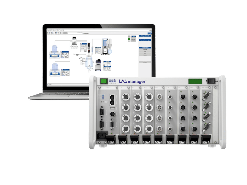 Process automation for laboratory, pilot plant, miniplants